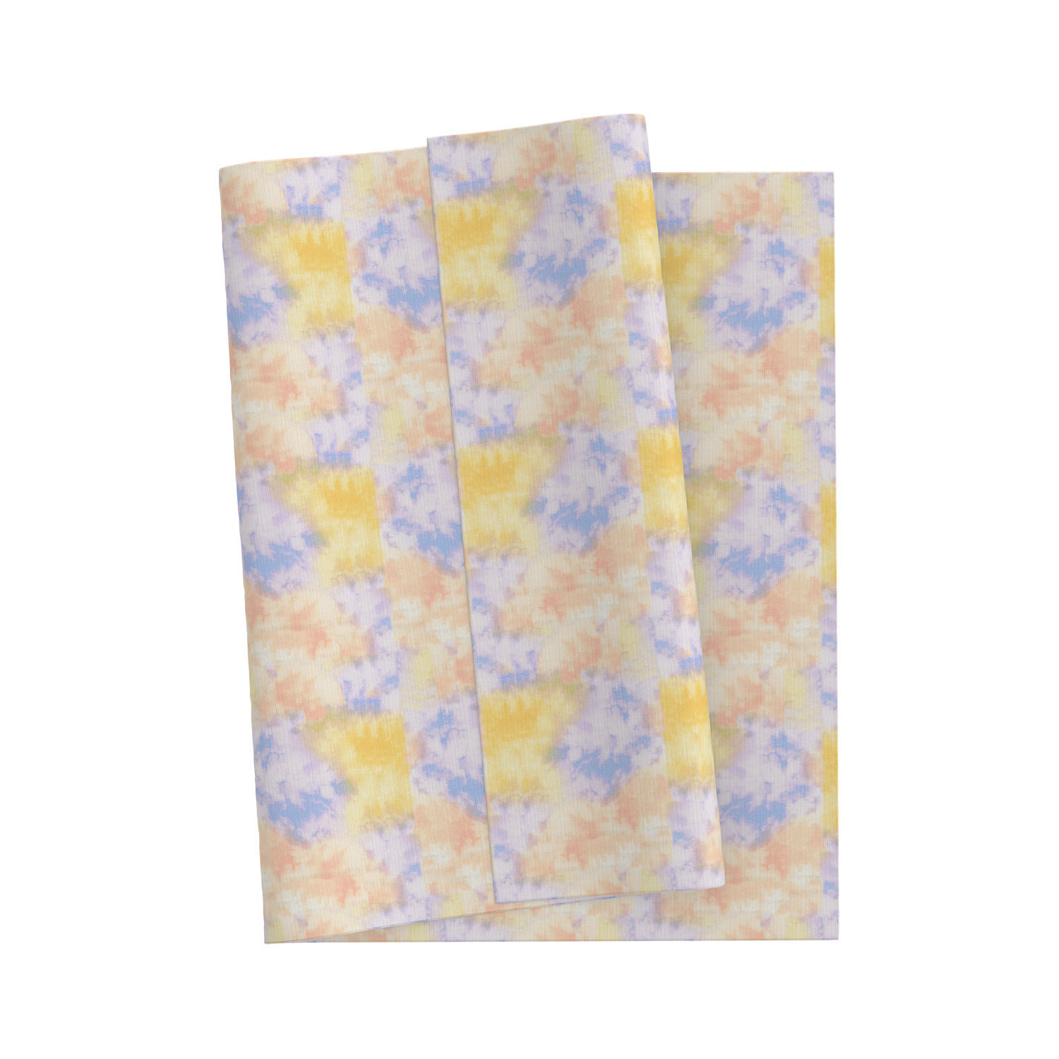 T/Banboo Rayonne/S Pigment Print Drop-needle RIB